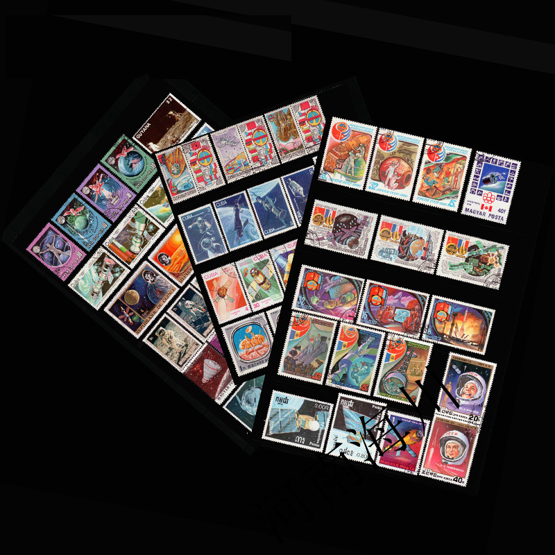 100 Different Outer Space Stam - огляд і ціна Collectible Vintage Postage Stamps