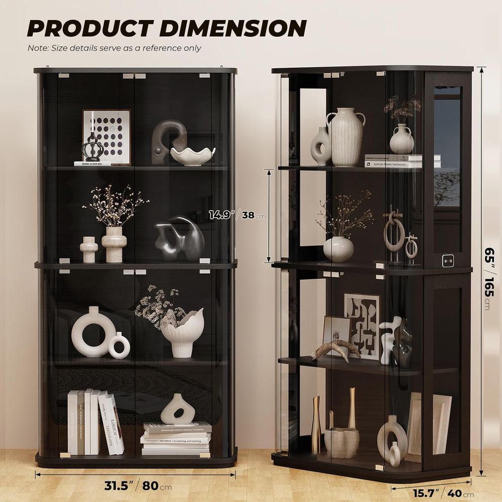 Rounded Display Cabinet with G - огляд і ціна Collectible & Vintage Dolls For Wedding