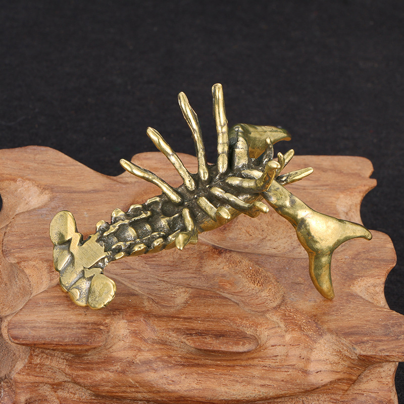 Solid Brass Crayfish Ornament  - огляд і ціна Vintage Collectible Pens