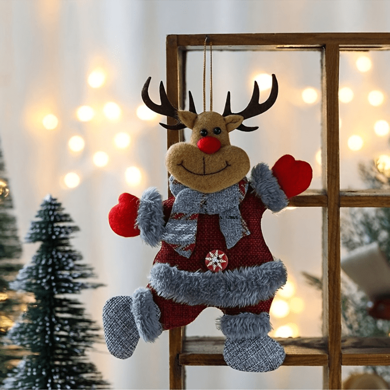 3-Piece Set of Randomly Styled - огляд і ціна Vintage Collectible Santa