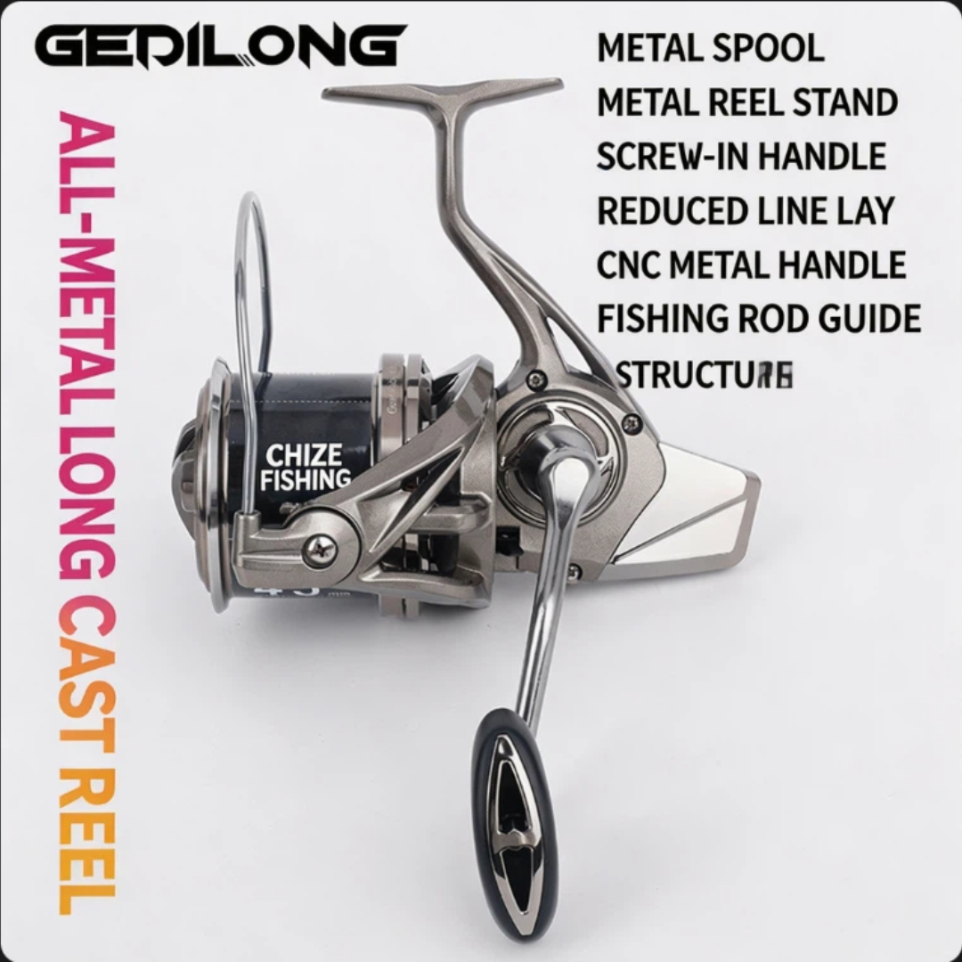 GEDILONG Spinning Reel Full Me - огляд і ціна Developing Tank Reel
