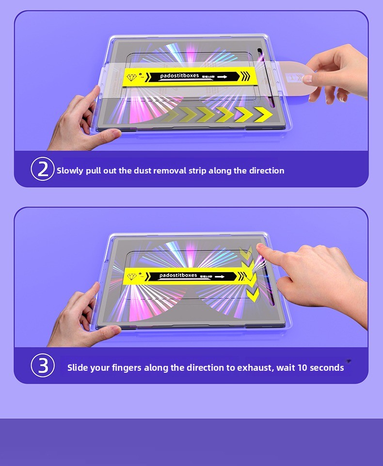 for iPad 12.9 Tempered Glass S - огляд і ціна Instant Film Pack