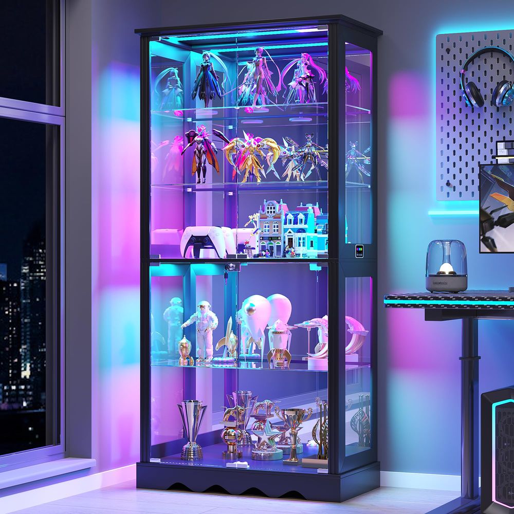 Display Cabinet with Glass Doo - огляд і ціна Collectible & Vintage Dolls For Wedding
