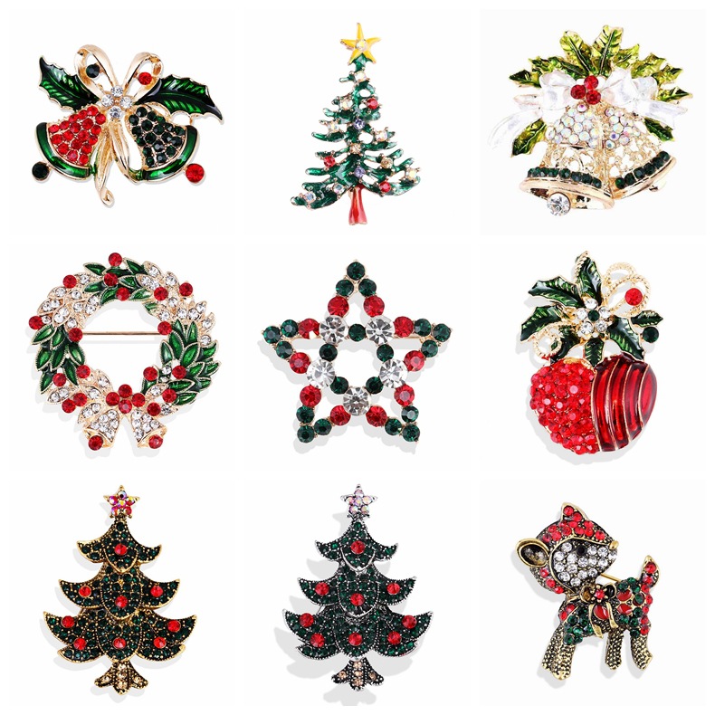 Vintage Rhinestone Christmas B - огляд і ціна Vintage Collectible Santa