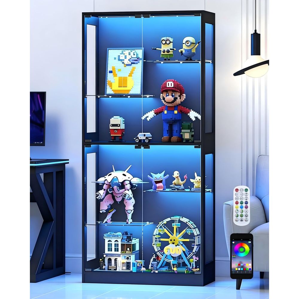 Display Cabinet with Glass Doo - огляд і ціна Collectible & Vintage Dolls For Wedding