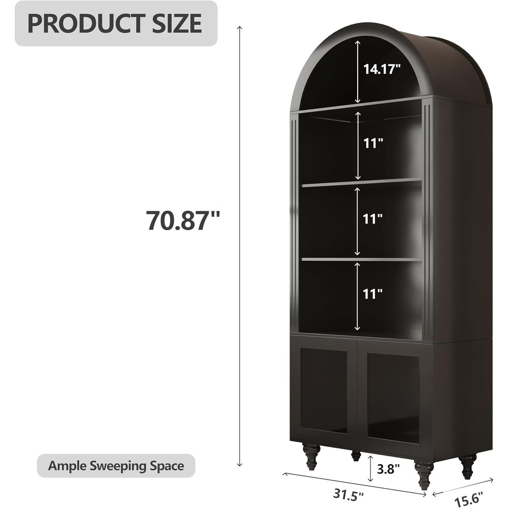 Wooden Arched Display Storage  - огляд і ціна Collectible & Vintage Dolls For Wedding