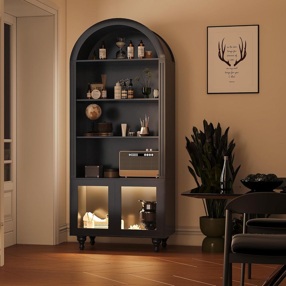 Wooden Arched Display Storage  - огляд і ціна Collectible & Vintage Dolls For Wedding