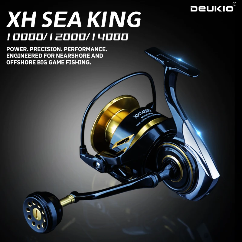DEUKIO 2026 Long Shot Saltwate - огляд і ціна Developing Tank Reel
