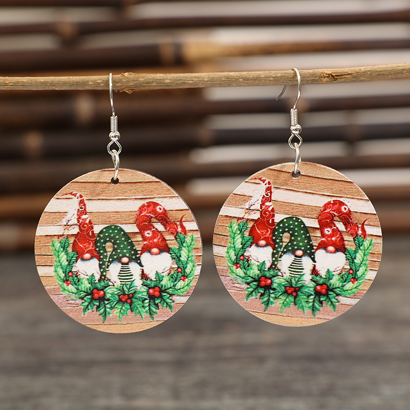 New Vintage Wooden Christmas C - огляд і ціна Vintage Collectible Santa